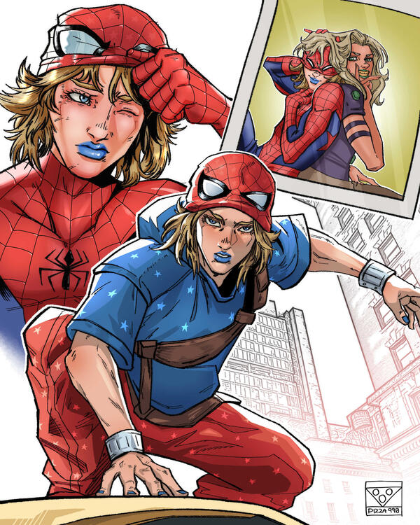Johnny Joestar as Spider-Man
