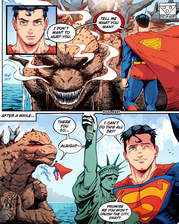Godzilla vs. Superman