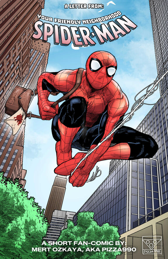 A Letter From: Your Friendly Neighborhood Spider-Man Fan-comic Cover