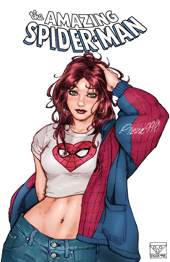 Mary Jane Watson Fanart Cover