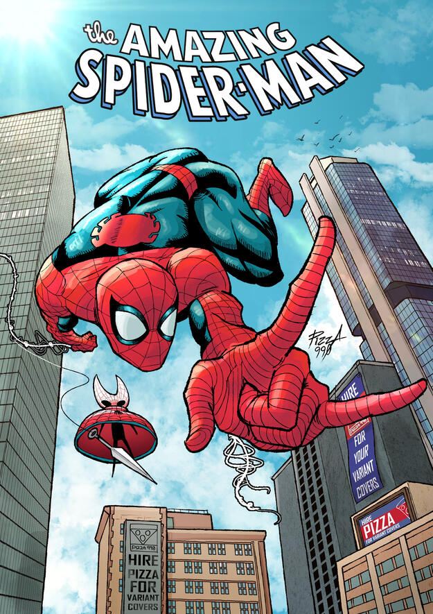 Spider-Man and Hornet Cover Fanart
